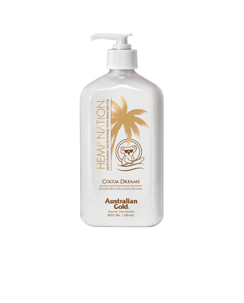 HEMP NATION COCOA moisturizer tan extender 535 ml