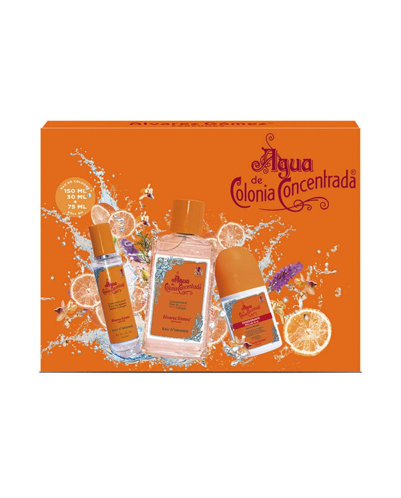 AGUA DE COLONIA CONCENTRADA D'ORANGE LOTE 3 pz