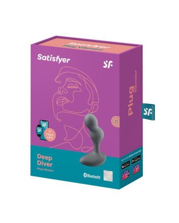 Satisfyer Deep Diver Vibrador Bluetooth 1Un