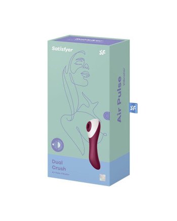 Satisfyer Dual Crush Vibrador De Aire 1Un