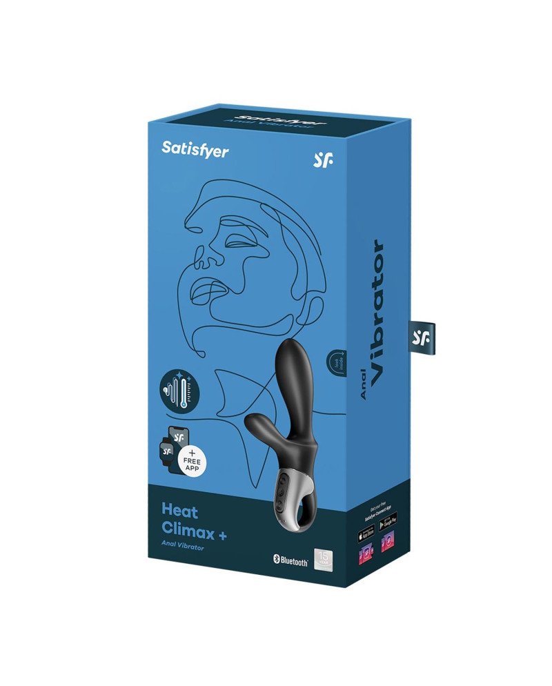 Satisfyer Heat Climax Vibrador Anal Con App 1Un
