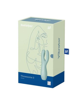 Satisfyer Threesome 3 Vibrador Verde 1Un