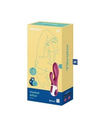 Satisfyer Heated Affair Vibrador Efecto Calor Con App 1Un