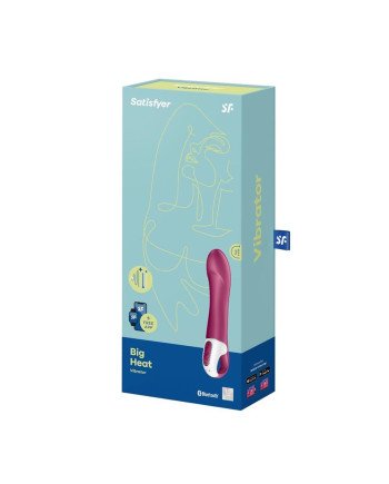 Satisfyer Big Heat Vibrador Efecto Calor Con App 1Un