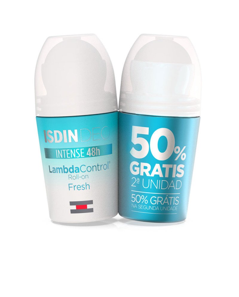LAMBDA CONTROL intense 48h desodorante roll-on fresh duo 2 x 50 ml