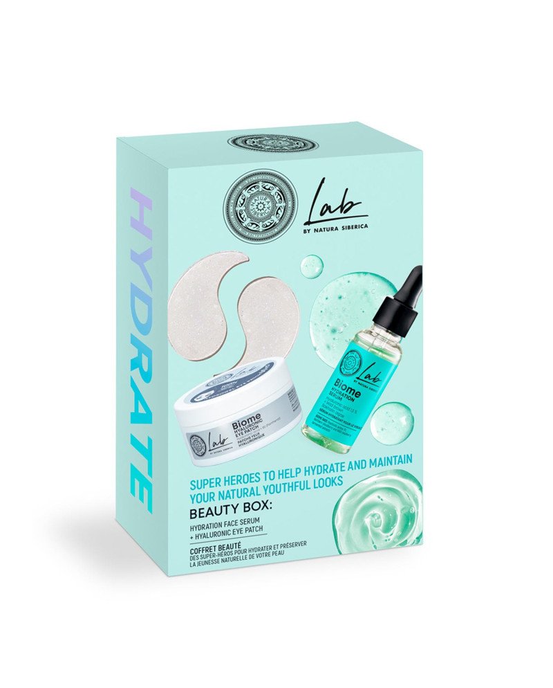 Lab Biome Hyaluronic Eye Patch 60Un + Biome Hydration Serum 30Ml