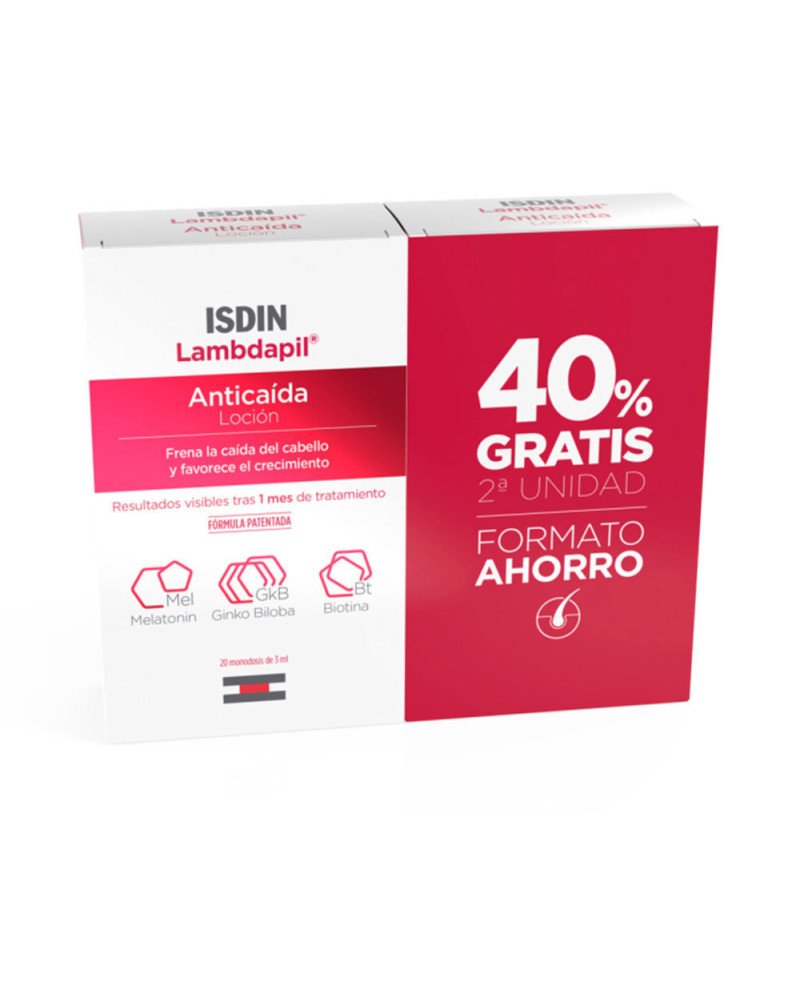 LAMBDAPIL anticaída loción monodosis duo 2 x 20 u