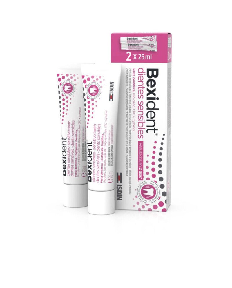 BEXIDENT DIENTES SENSIBLES pasta dentrífica 2 x 25 ml