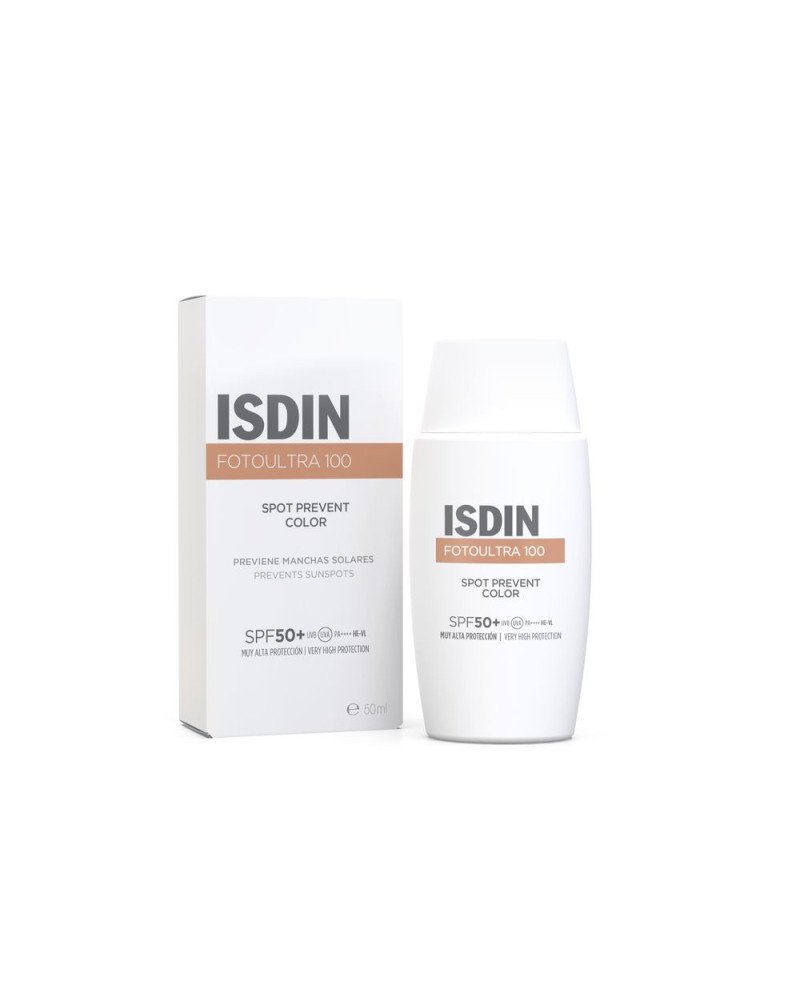 FOTO ULTRA 100 protector solar facial con color previene las manchas solares SPF50+ 50 ml