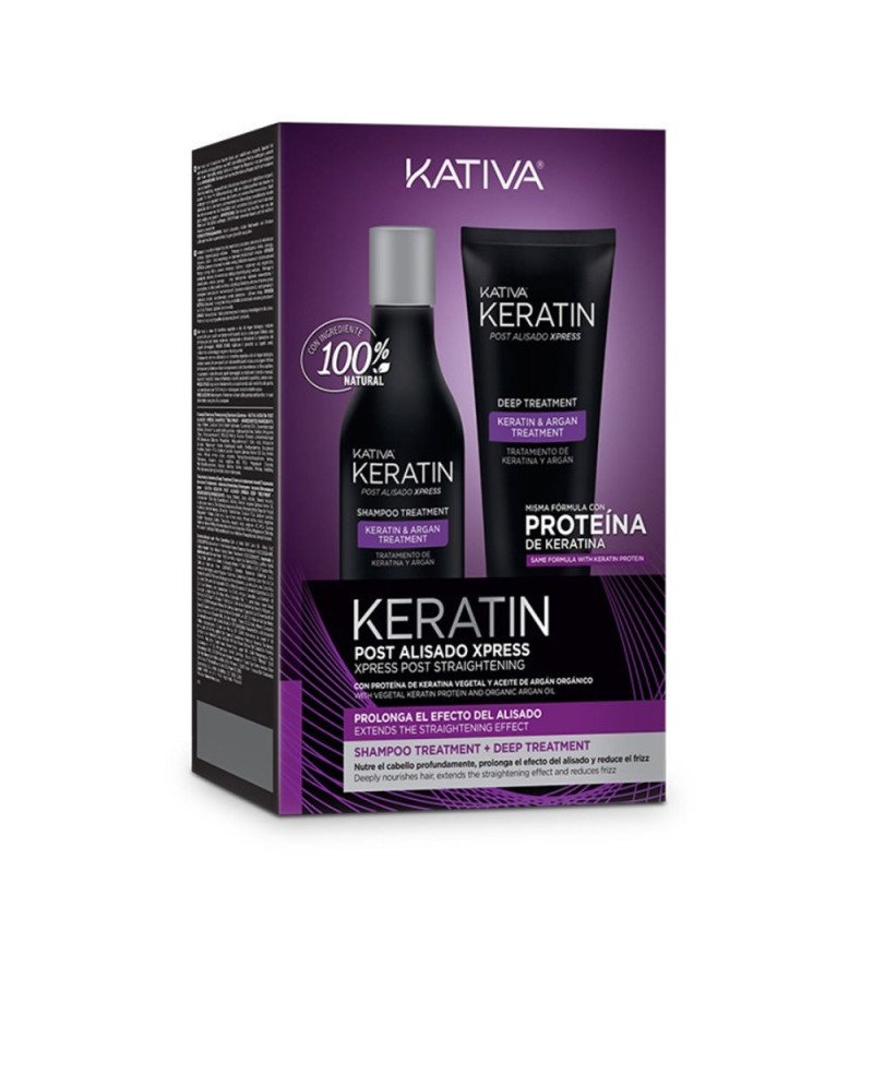 KERATIN EXPRESS POST ALISADO BRASILEÑO LOTE 2 pz