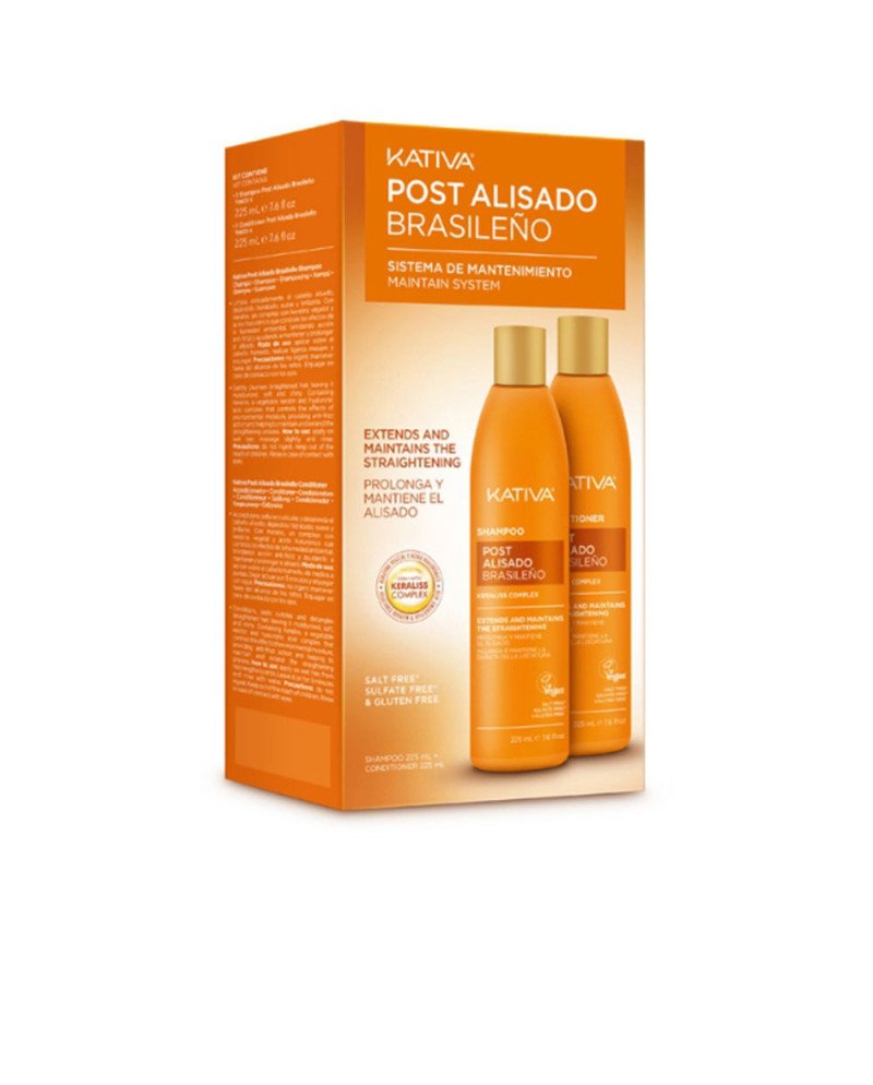 KATIVA PROFESIONAL POST ALISADO BRASILEÑO LOTE 2 pz