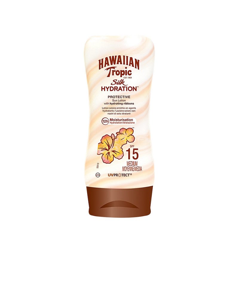SILK HYDRATION loción solar protectora SPF15 180 ml