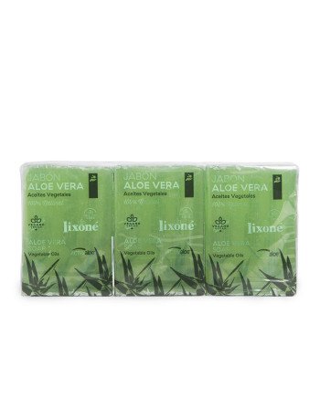 ALOE VERA jabón piel seca o sensible 3 x 125 gr