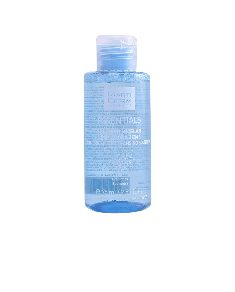 ESSENTIALS solución micelar limpiadora 3 en 1 75 ml