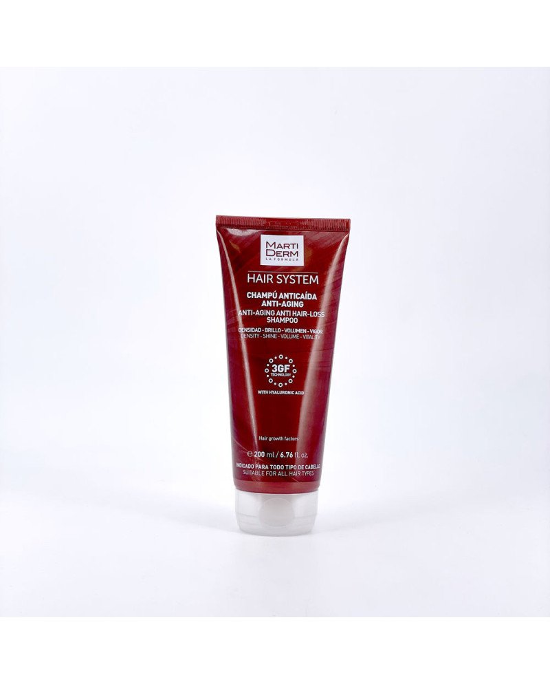 HAIR SYSTEM champú anticaída antiaging 200 ml