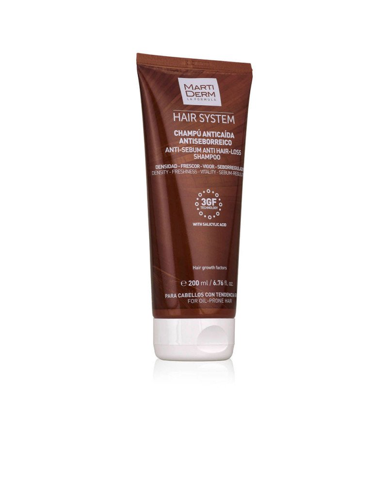 HAIR SYSTEM champú anticaída antiseborreico 200 ml