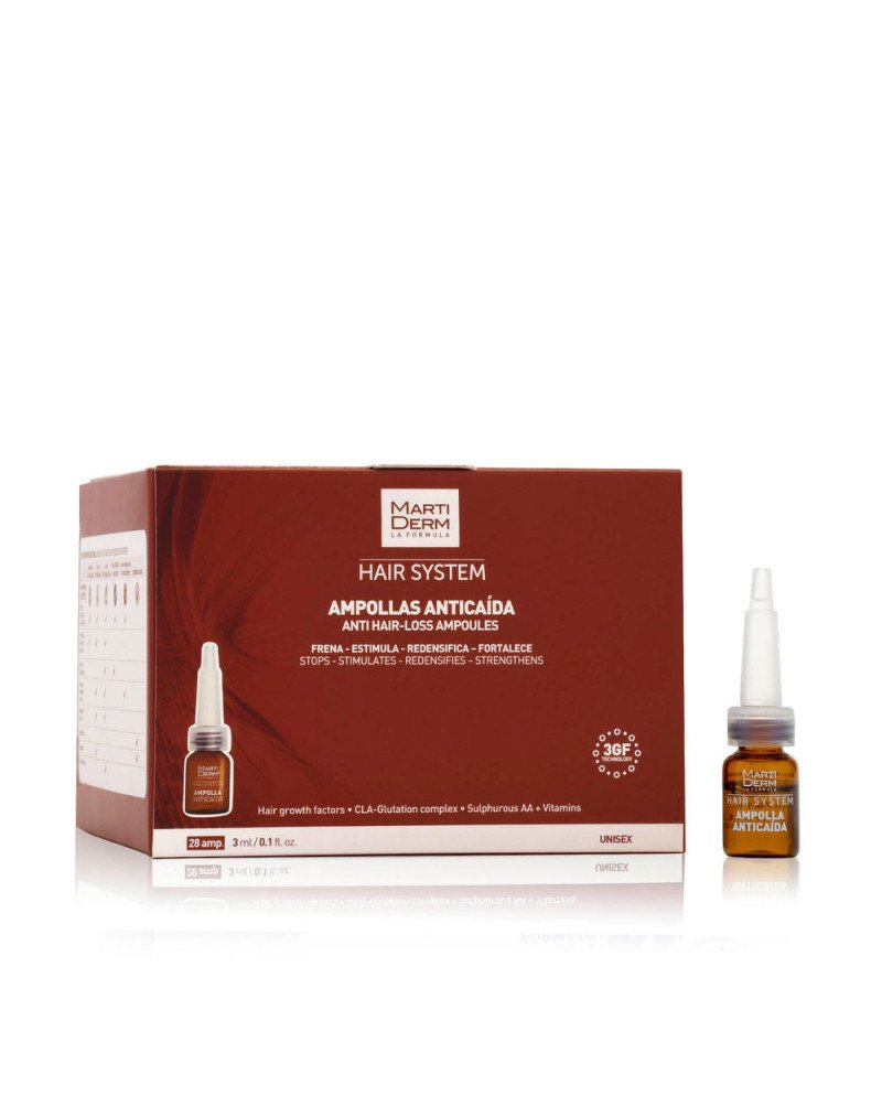 HAIR SYSTEM ampollas anticaída 28 x 3 ml