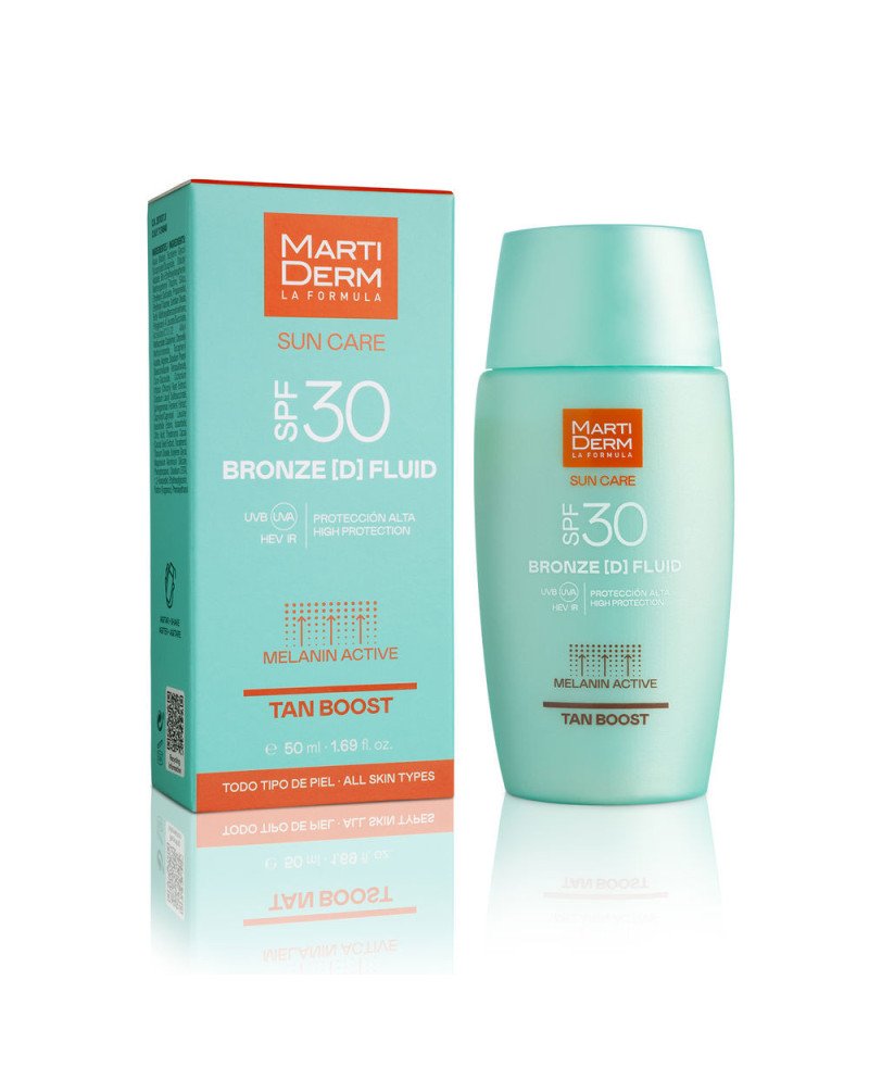 SUN CARE BRONZE [D] protector solar fluido bronceador SPF30 50 ml