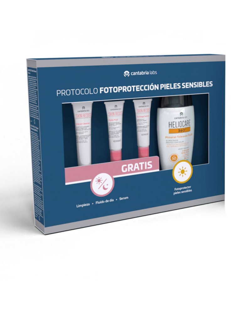 HELIOCARE 360° FOTOPROTECCIÓN PIELES SENSIBLES ESTUCHE 4 pz
