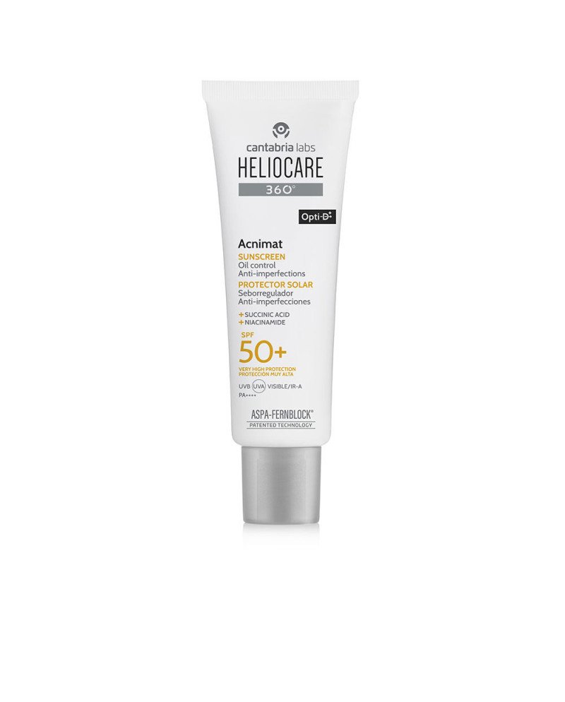 HELIOCARE 360° ACNIMAT protector solar sistema antiimperfecciones y matificante SPF50+ 50 ml