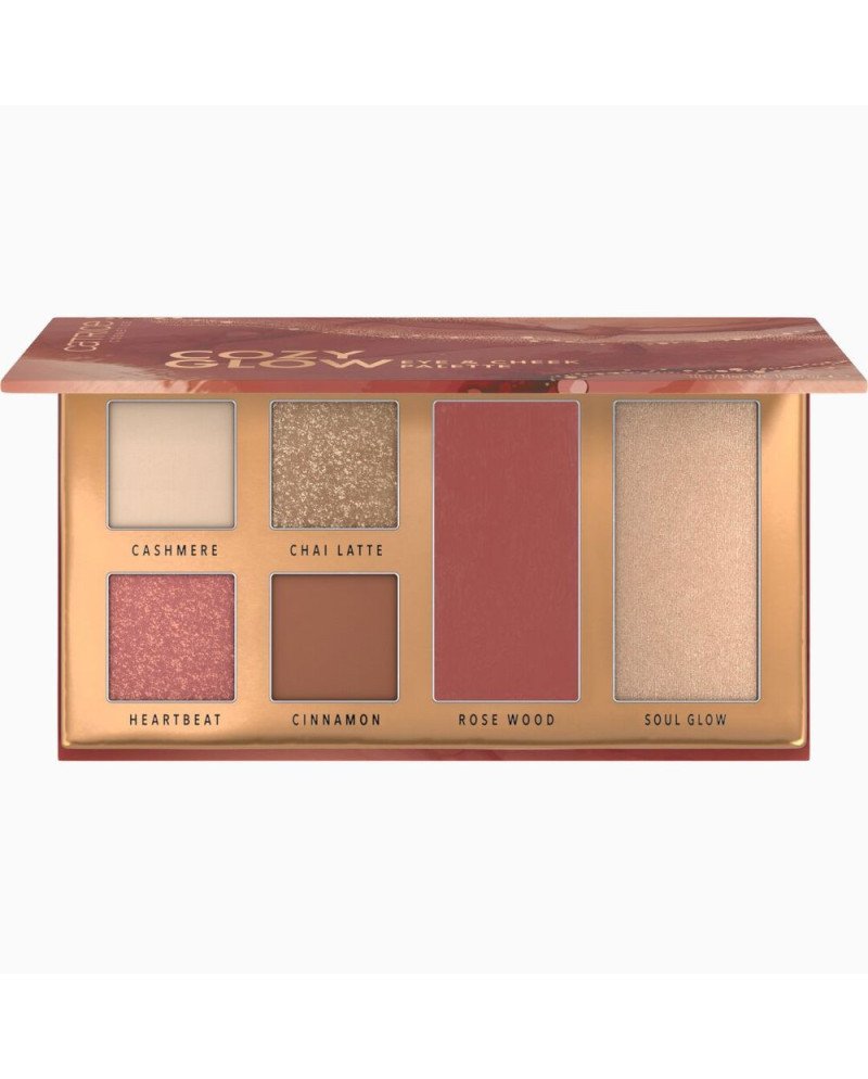 COZY GLOW paleta de ojos y mejillas 10 gr