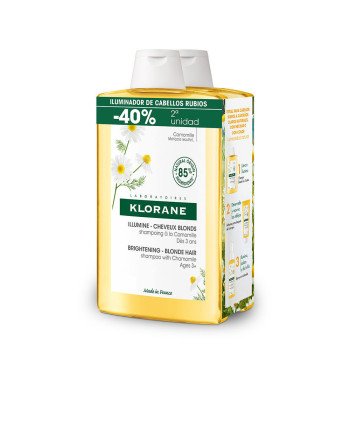 A LA CAMOMILA champú iluminador reflejos rubios duo 2 x 400 ml