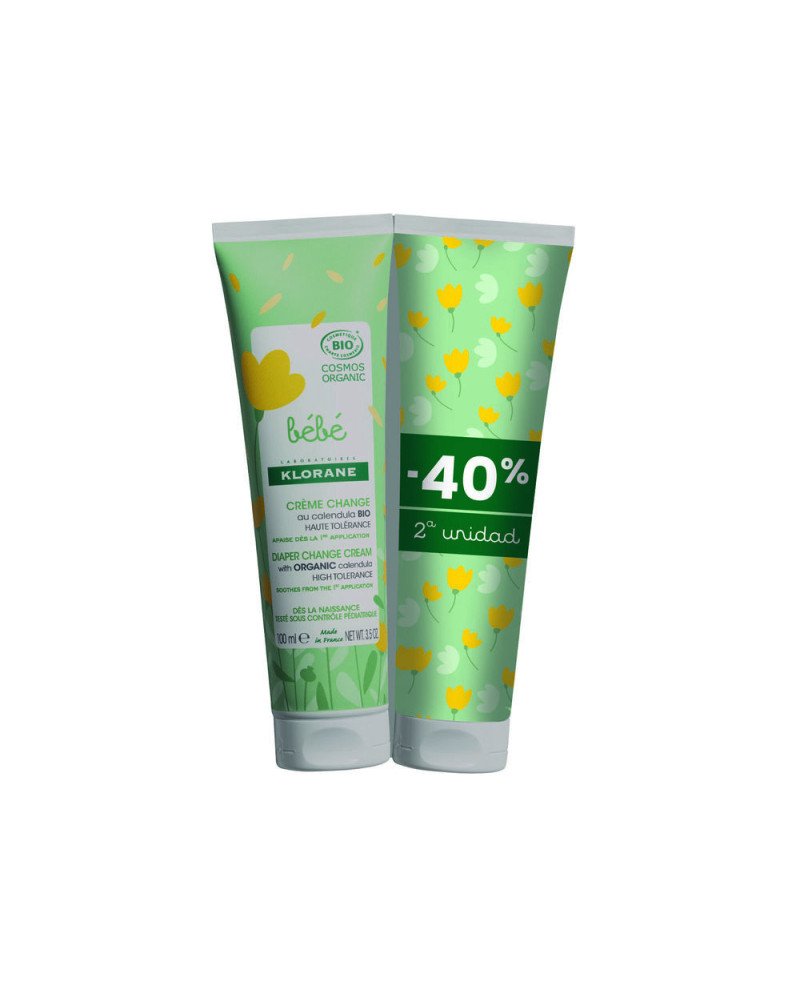 BÉBÉ BIO crema pañal pack 2 x 100 ml