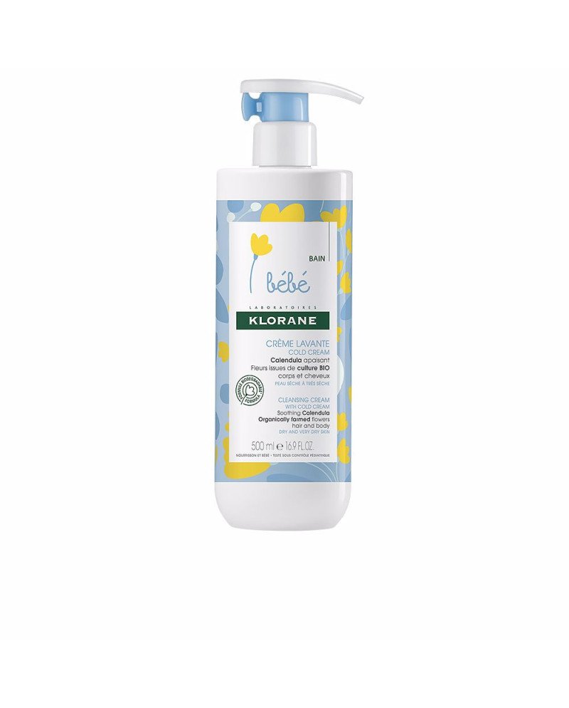 BÉBÉ crema limpiadora cara y cuerpo 500 ml