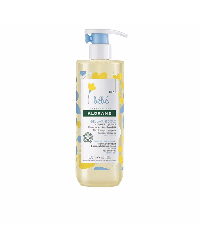 BÉBÉ gel limpiador suave cabello y cuerpo 500 ml
