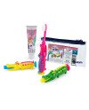 FLUORKIN INFANTIL VIAJE COCODRILO lote 3 pz