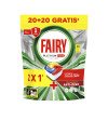 FAIRY PLATINUM PLUS LIMÓN lavavajillas 40 cápsulas