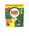 FAIRY TODO EN 1 LIMON lavavajillas cápsulas 41 u