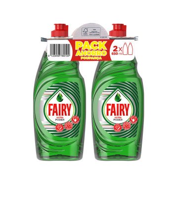FAIRY ULTRA PODER LAVAVAJILLAS CONCENTRADO LOTE 2 x 650 ml