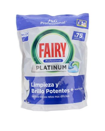 FAIRY PROFESSIONAL PLATINUM lavavajillas 75 cápsulas