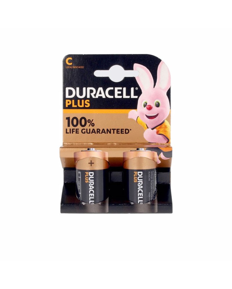 DURACELL PLUS POWER LR14/MN1400 pilas pack x 2 u