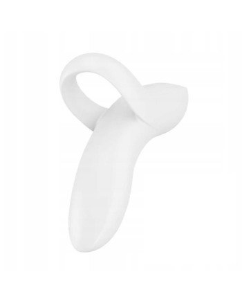 Satisfyer Bold Lover Dedo Vibrador Blanco 1Un