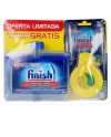 FINISH limpiamáquinas 250 ml + ambientador lavavajillas 2 u