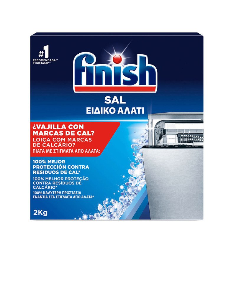 FINISH sal para lavavajillas 2 kg