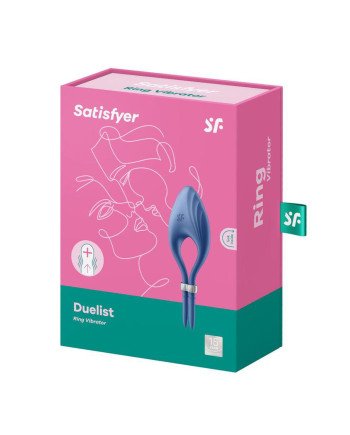 Satisfyer Duelist Anillo Vibrador Azul 1Un
