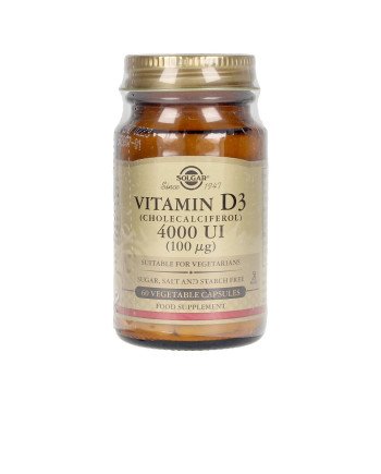 VIT D3 4000 UI 100 mcg. cápsulas vegetales 60 u