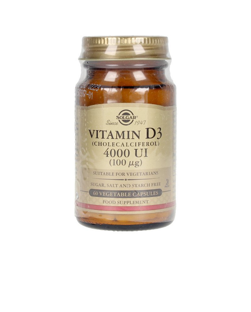 VIT D3 4000 UI 100 mcg. cápsulas vegetales 60 u