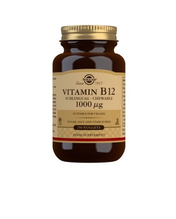 VITAMINA B12 1000 mcg. CIANOCOBALAMINA cápsulas mastic 250 u