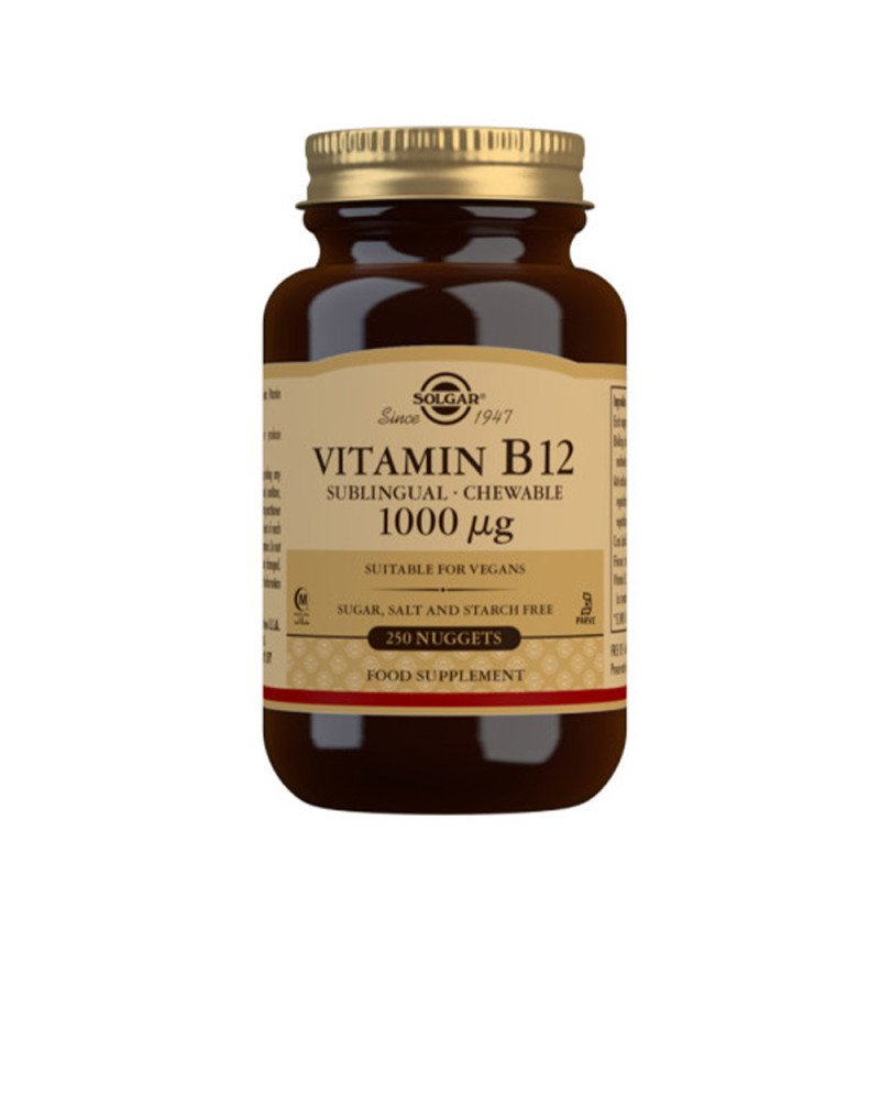 VITAMINA B12 1000 mcg. CIANOCOBALAMINA cápsulas mastic 250 u