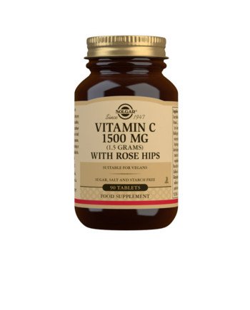 ROSE HIPS C 1500mg. cápsulas 90 u