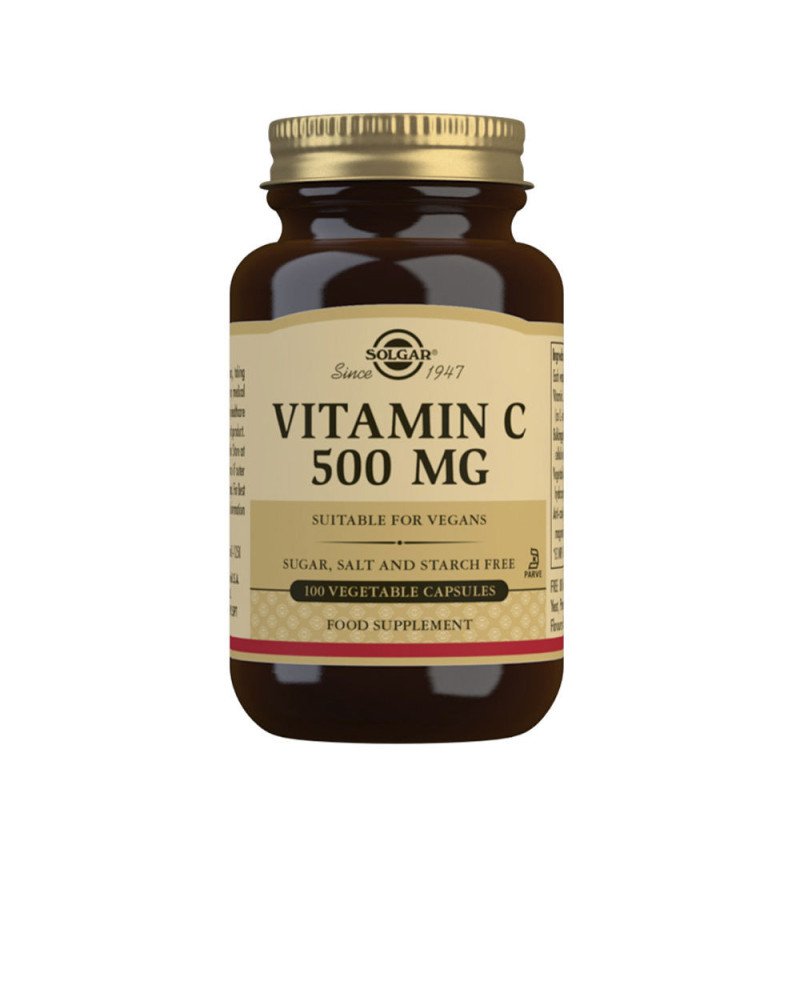 VITAMINA C 500 mg cápsulas vegetales 100 u