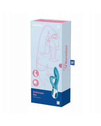 Satisfyer Embrace Me Vibrador De Conejo Turquesa 1Un
