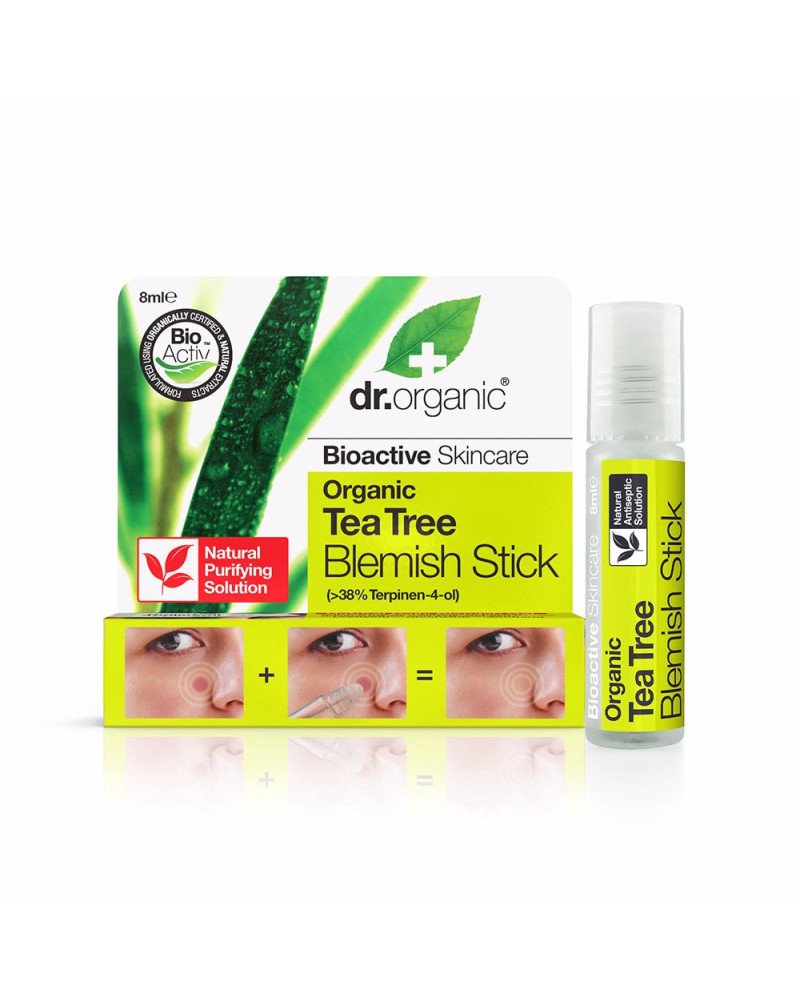 BIOACTIVE ORGANIC tea tree stick para acné 8 ml