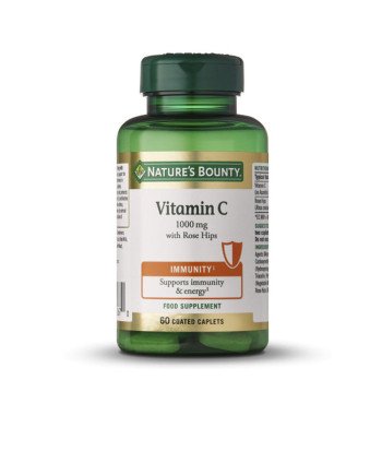 VITAMINA C 1000 mg con escaramujo cápsulas recubiertas 60 u