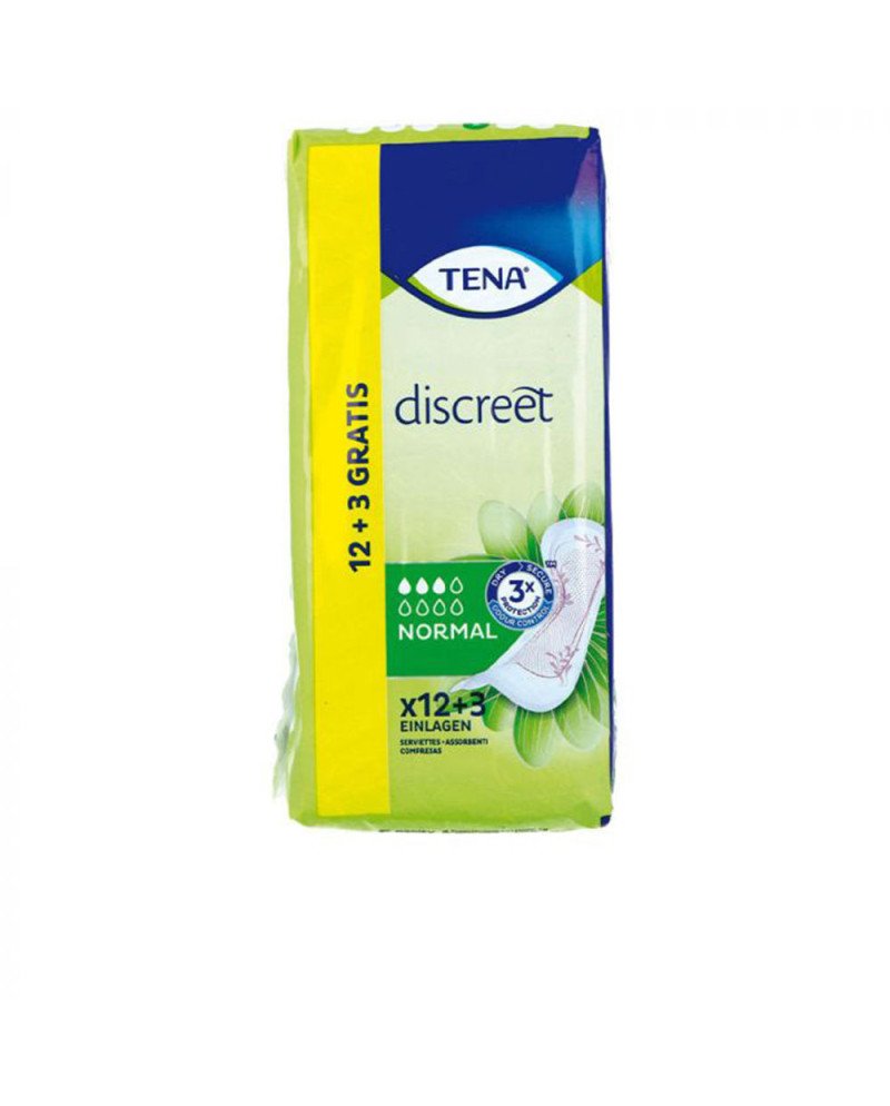 DISCREET compresa incontinencia normal 15 u