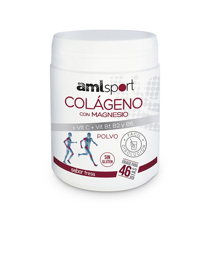 COLÁGENO CON MAGNESIO + VIT.C + VIT.B1.B2.B6 sabor fresa pol 350 gr